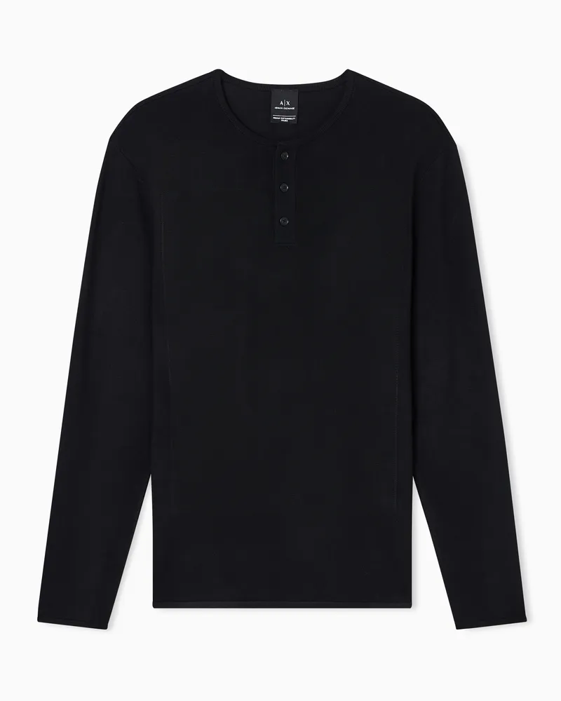 Armani Exchange Pullover Schwarz