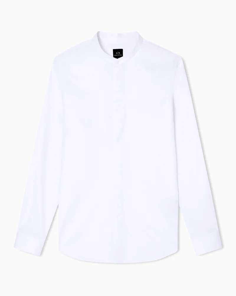 Armani Exchange Klassische Hemden Weiß