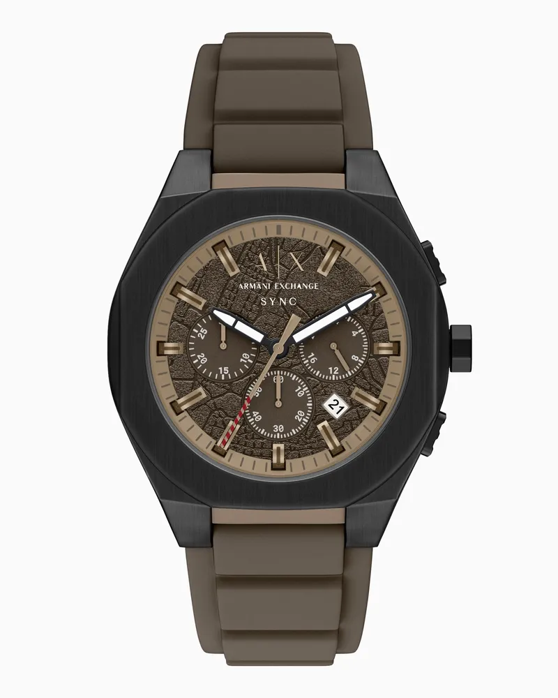 Armani Exchange A|X Sync Quarz-Chronograph-Uhr Mehrfarbig