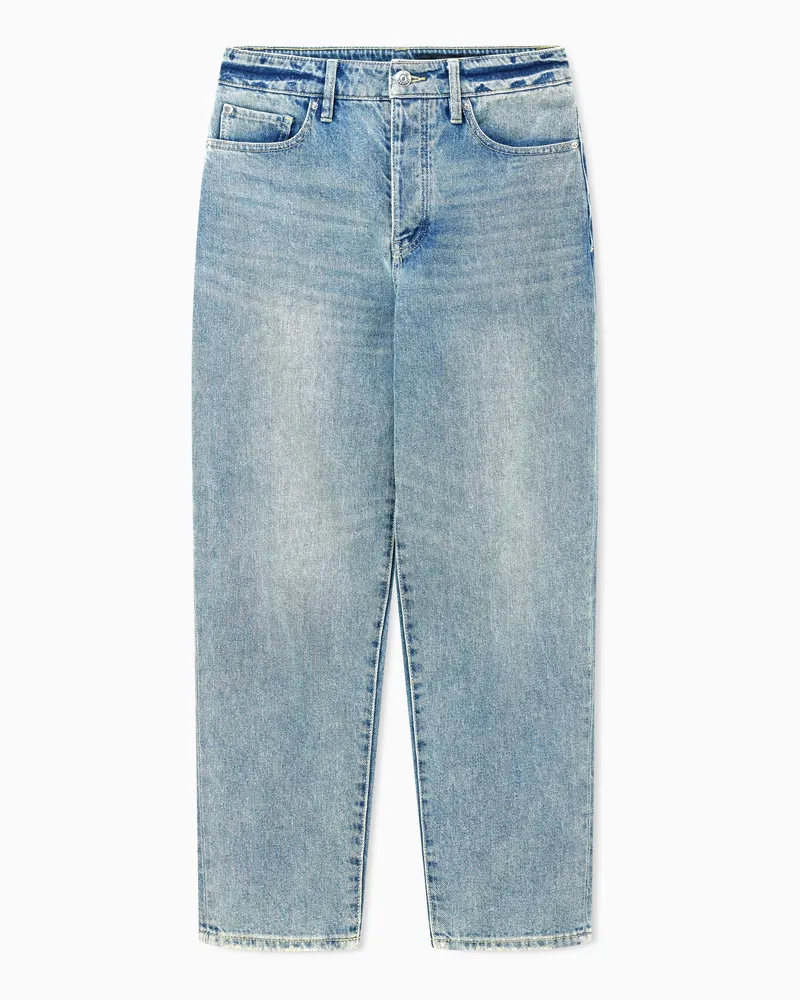 Armani Exchange Tapered-Jeans Blau