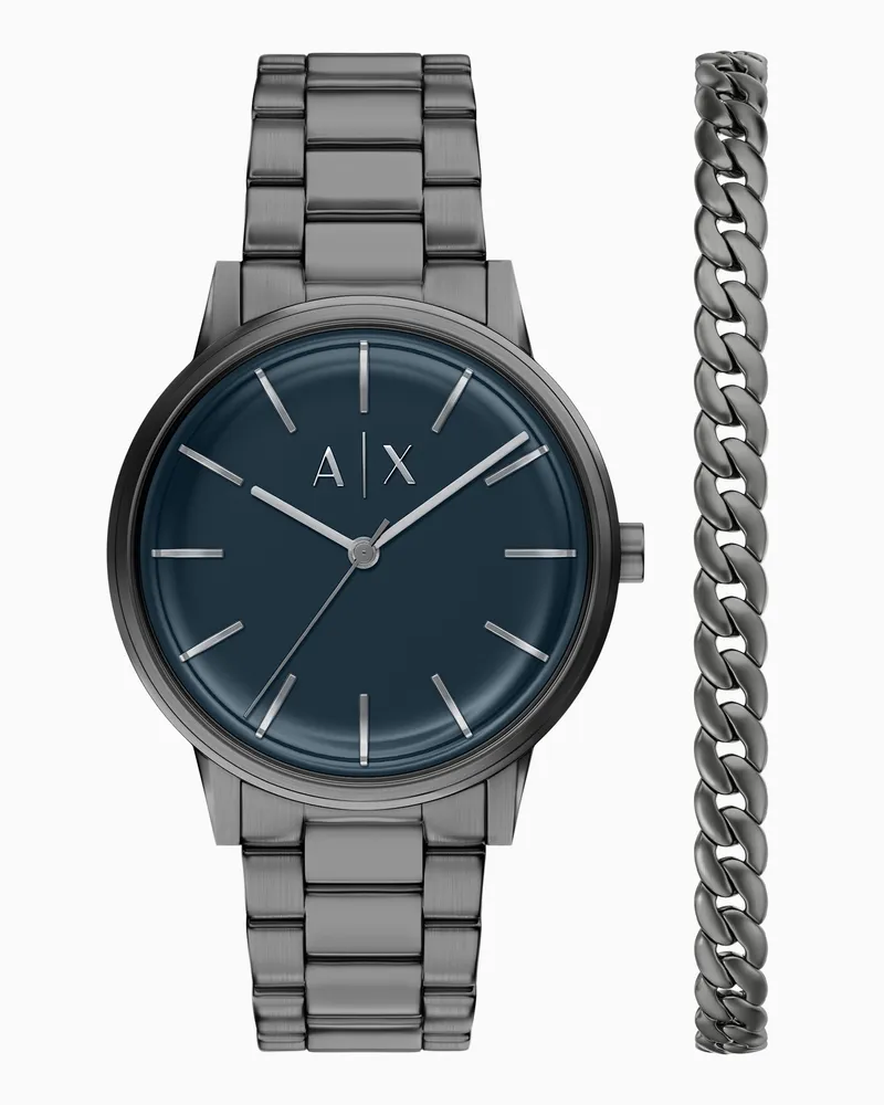 Armani Exchange Uhren mit Stahlarmband Mehrfarbig