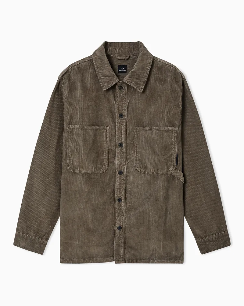 Armani Exchange Lässige Hemden Kamel