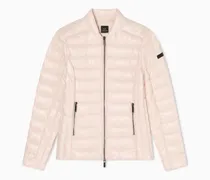 Leichte gesteppte Nylon-Daunenjacke