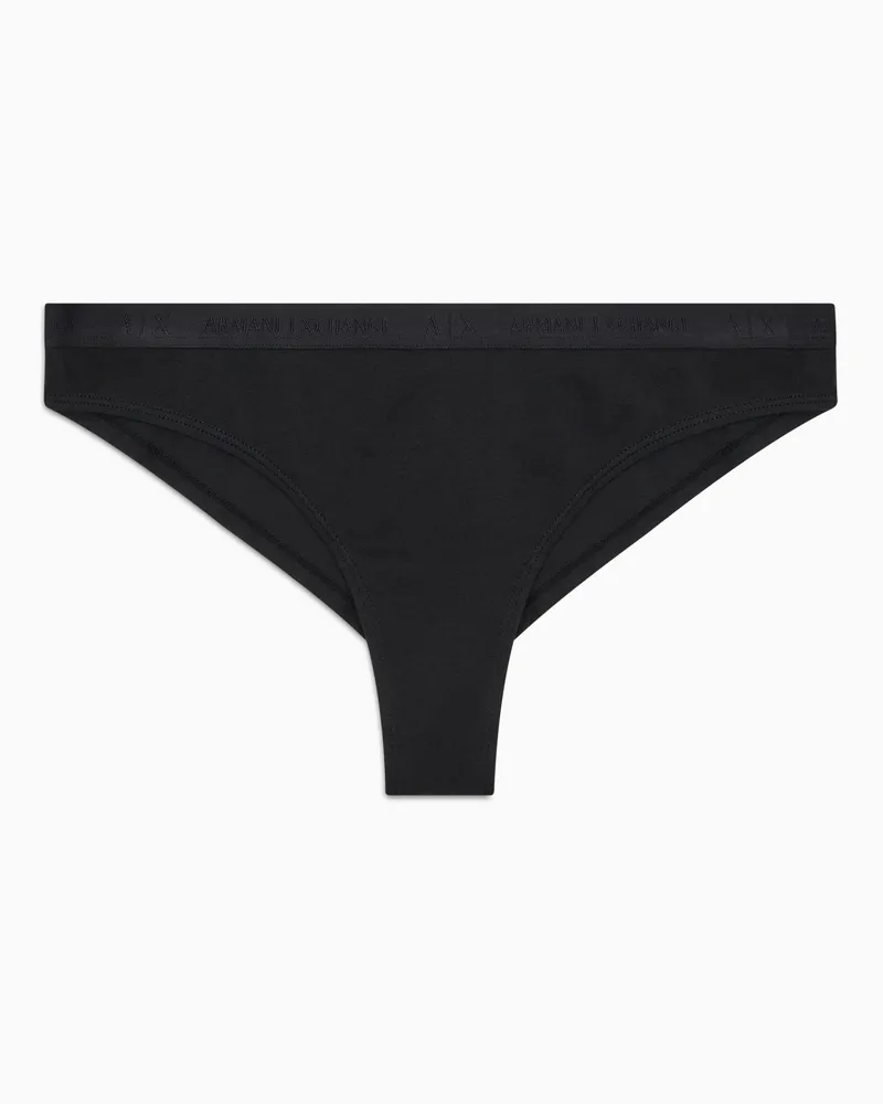 Armani Exchange Brasilslips Schwarz