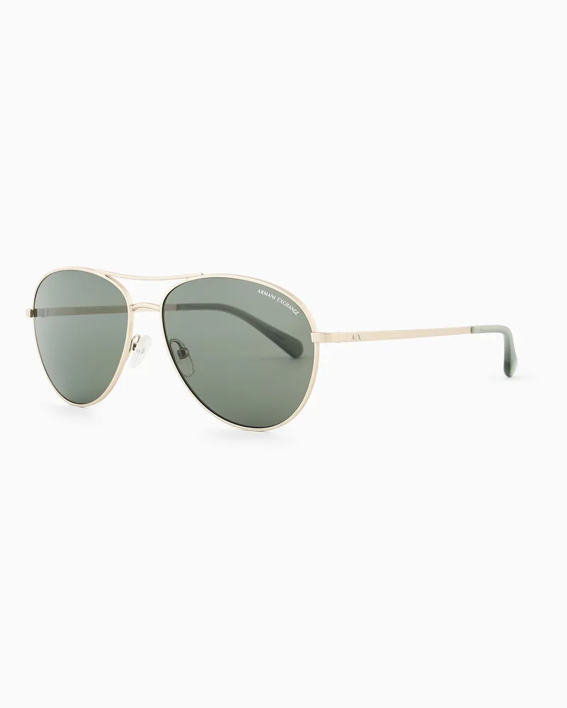 Armani Exchange Sonnenbrillen Goldfarben