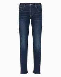 Armani Exchange Schmal Geschnittene Jeans Dunkelblau