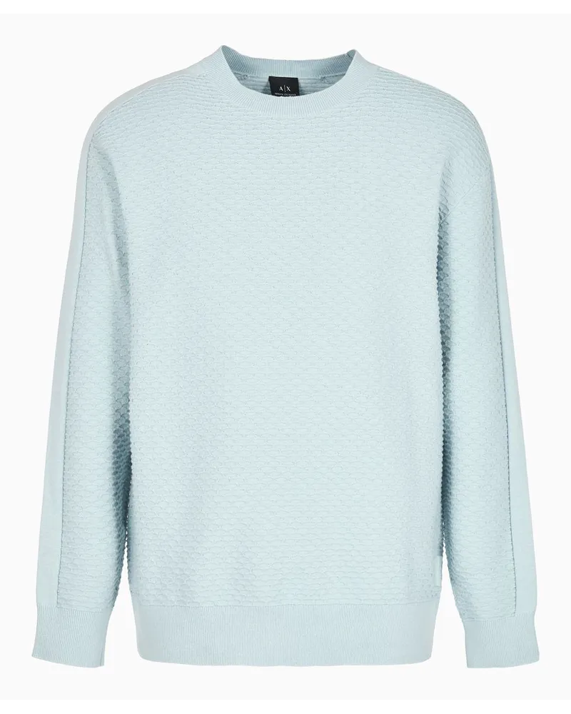 Armani Exchange Pullover Azurblau