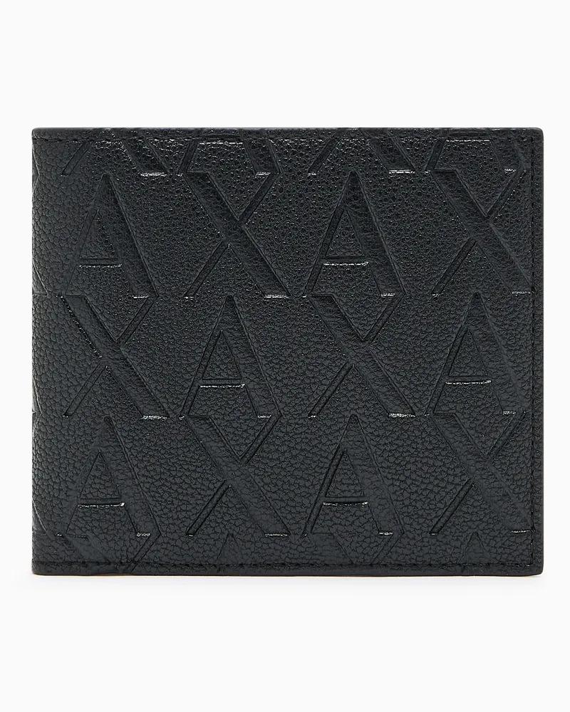 Armani Exchange Book wallet Schwarz