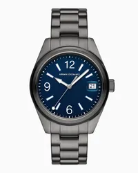 Armani Exchange Uhrenstahlarmbänder Grau