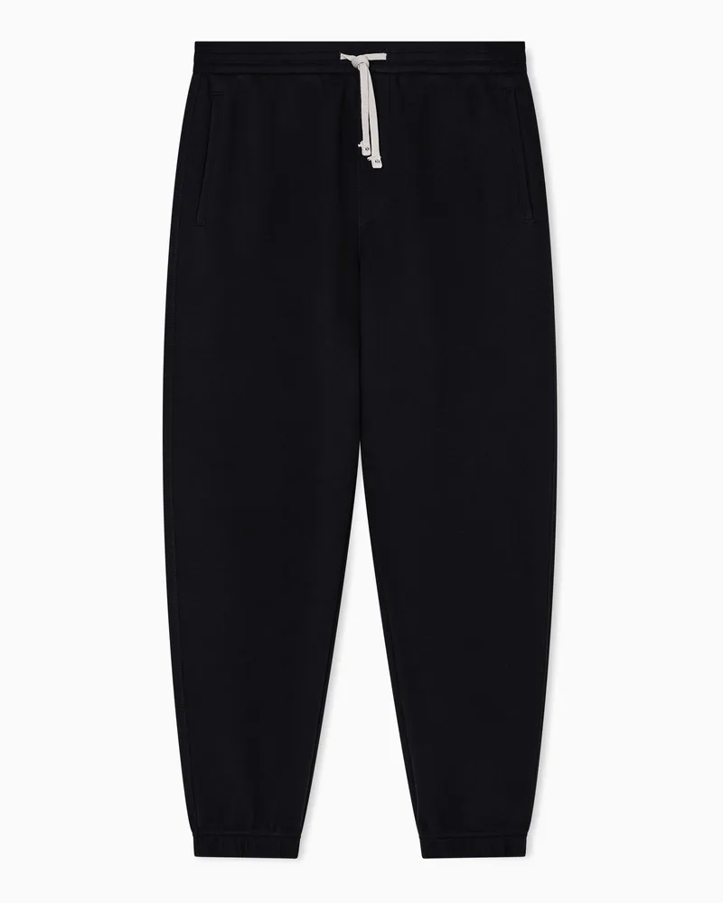 Armani Exchange Hose aus Piqué-Baumwollmischung Schwarz