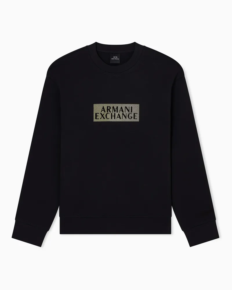 Armani Exchange Crewneck Sweatshirt Schwarz