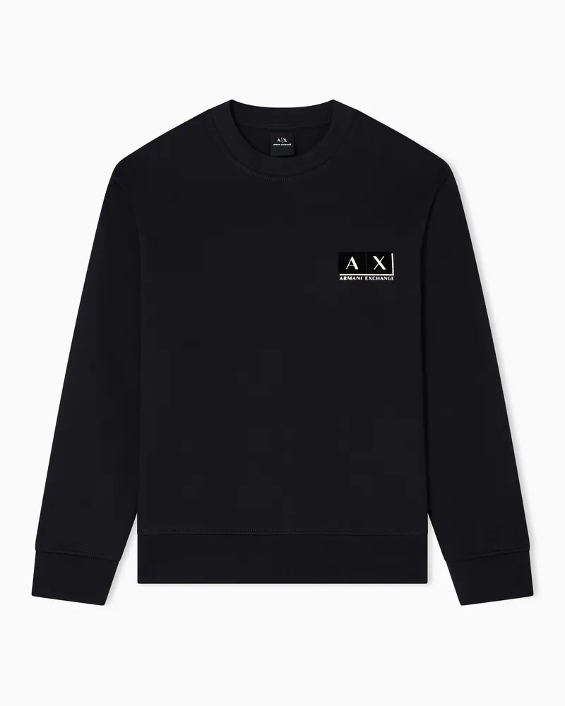 Armani Exchange Crewneck Sweatshirt Schwarz