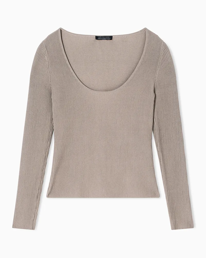 Armani Exchange Pullover Braun