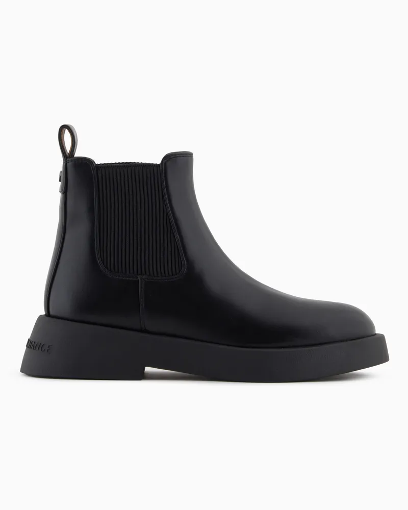 Armani Exchange Chelsea-Boots Schwarz