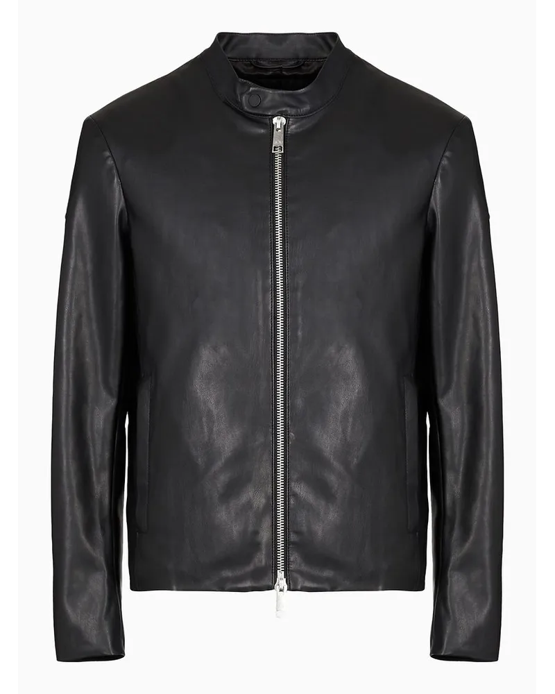 Armani Exchange Stoffblouson Schwarz