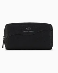 Armani Exchange Portemonnaies Schwarz