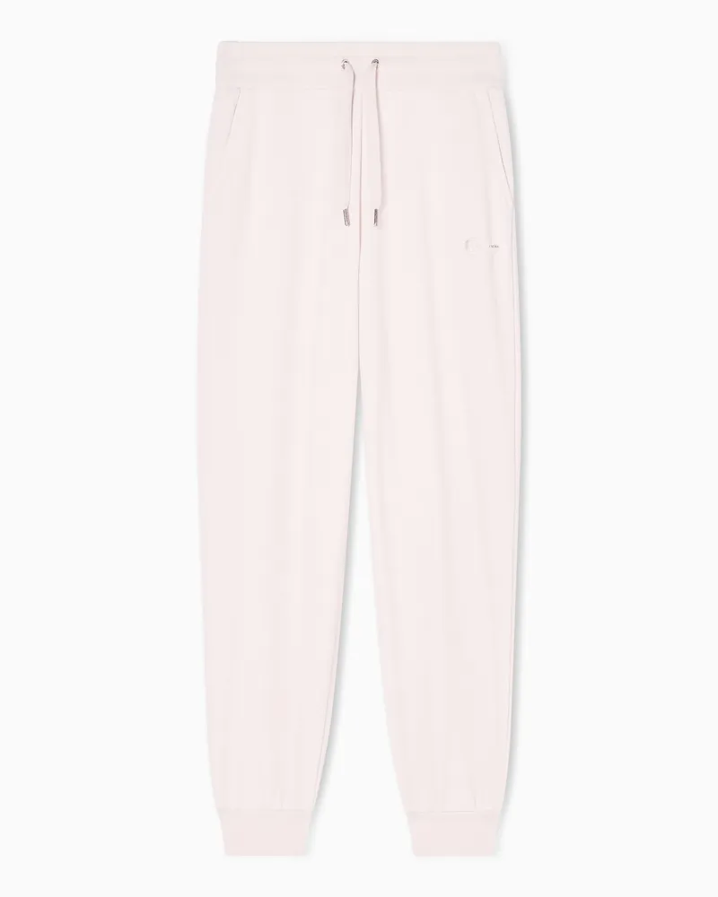 Armani Exchange Cotton jogger trousers Pink