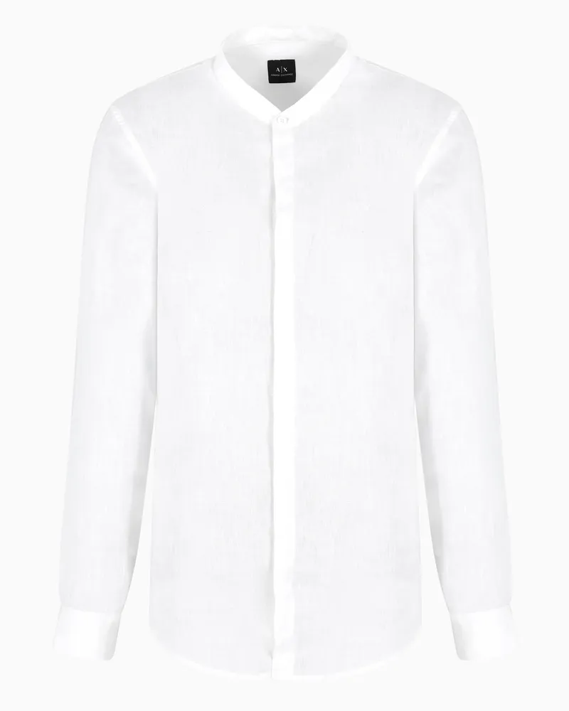 Armani Exchange Klassische Hemden Weiß