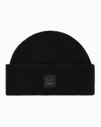 Armani Exchange Beanies Schwarz