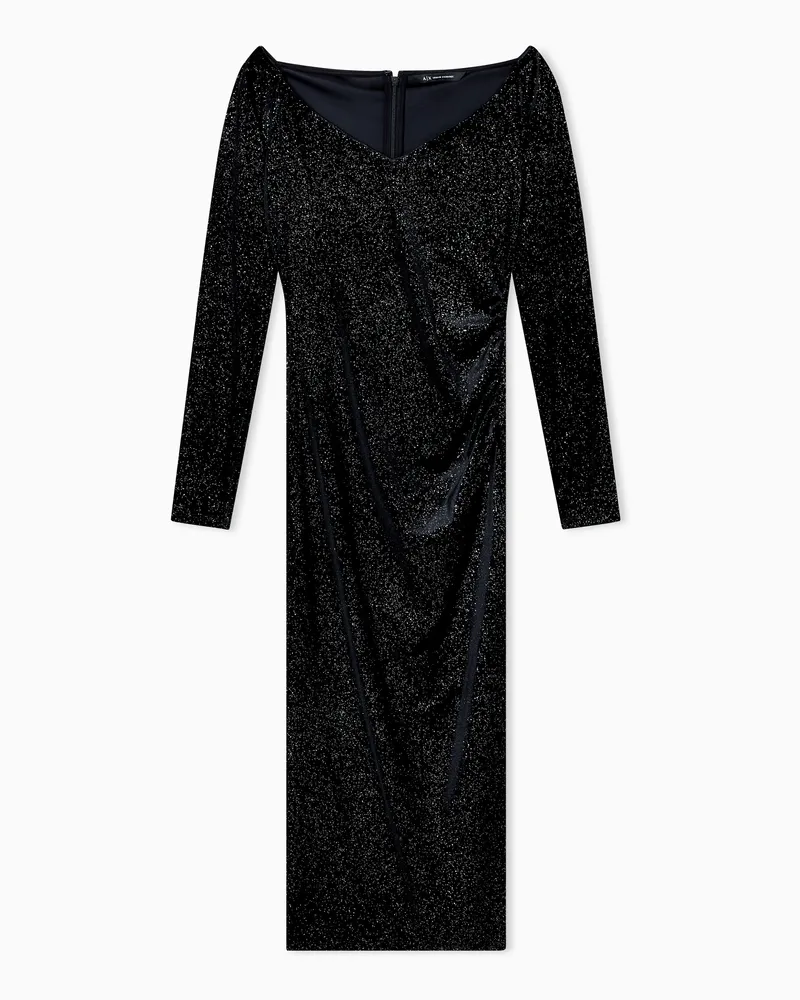 Armani Exchange Midi-Kleider Schwarz