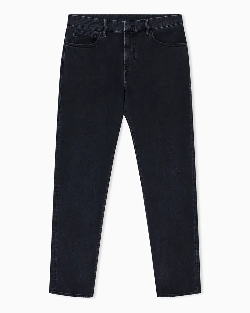Armani Exchange Stonewashed Skinny Jeans Grau