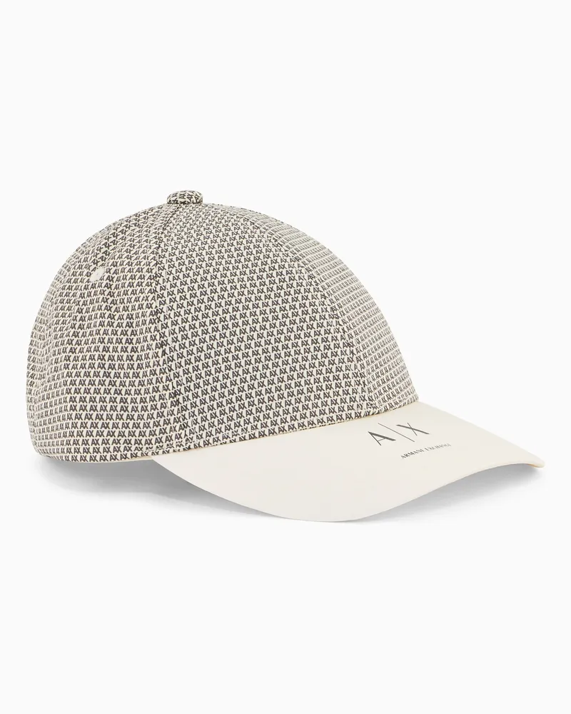 Armani Exchange Hat in technical fabric Grau