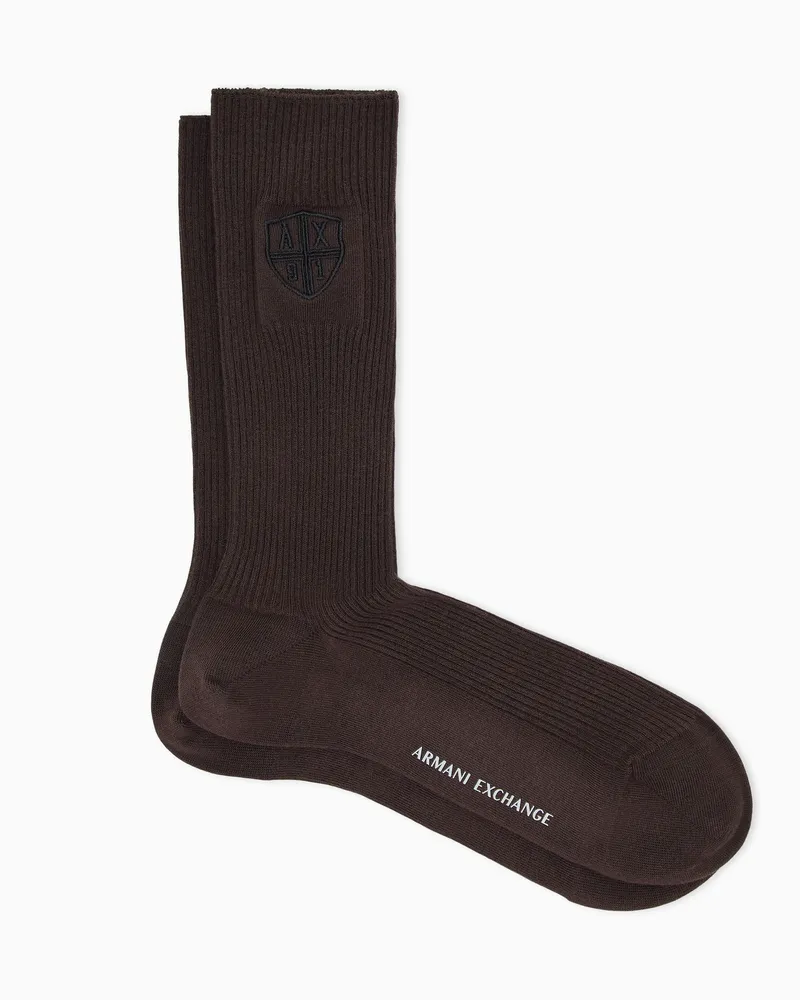 Armani Exchange Socken Braun