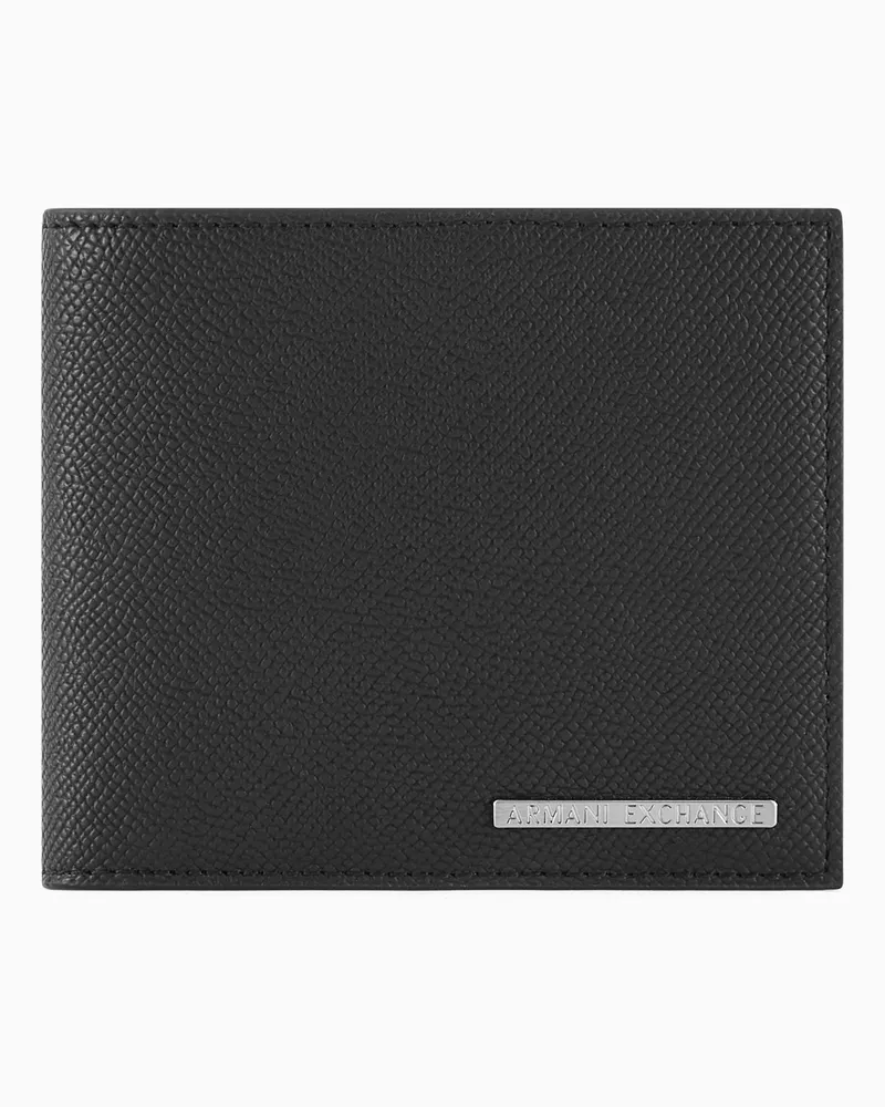 Armani Exchange Book wallet Schwarz