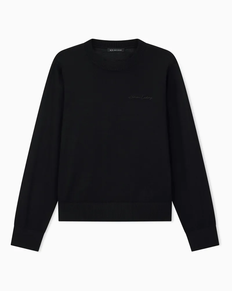 Armani Exchange Pullover Schwarz