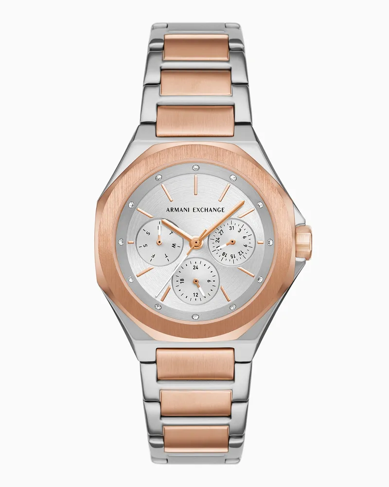 Armani Exchange Uhren mit Stahlarmband Mehrfarbig