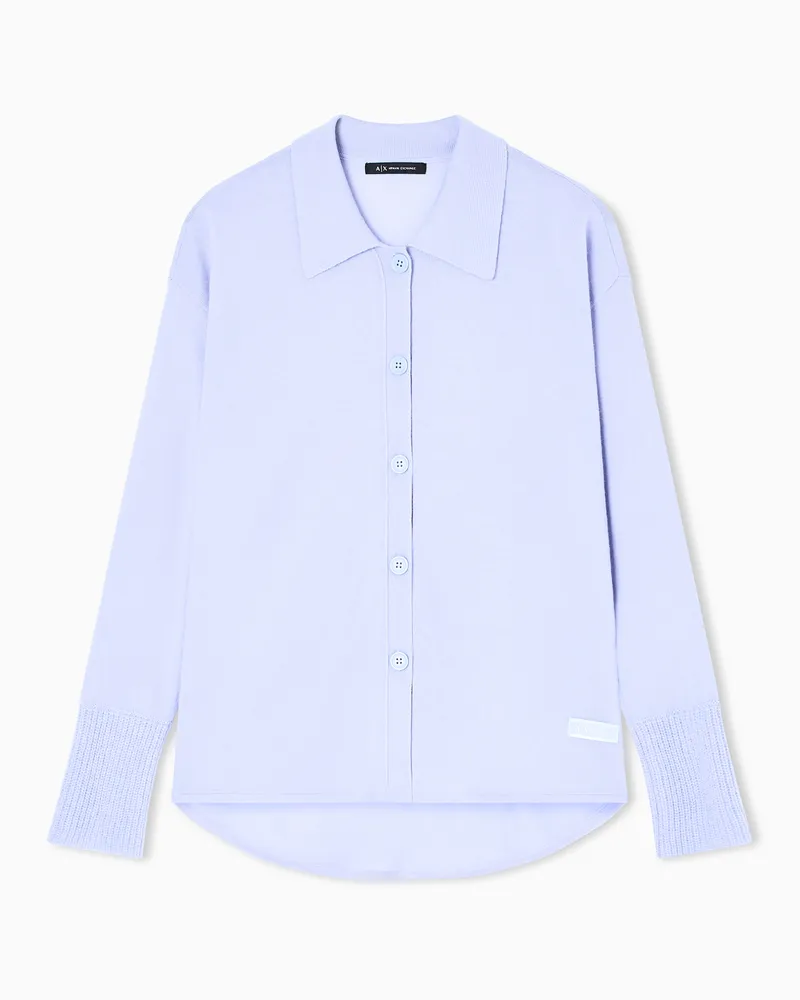 Armani Exchange Cardigans Hellblau