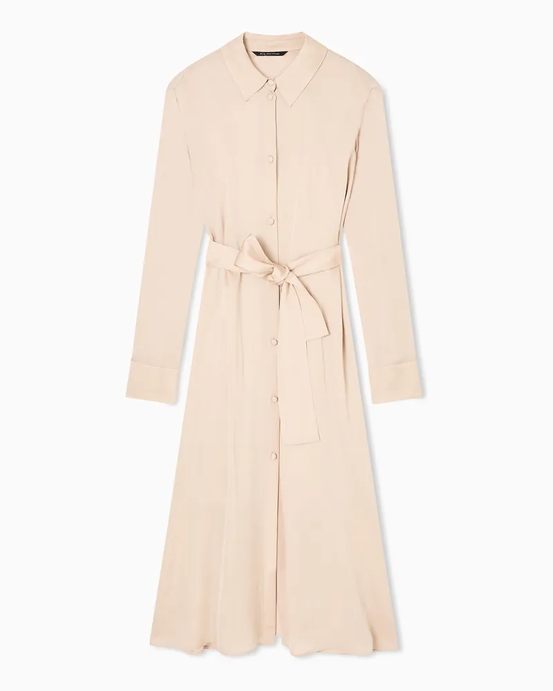 Armani Exchange Midi-Kleider Kamel