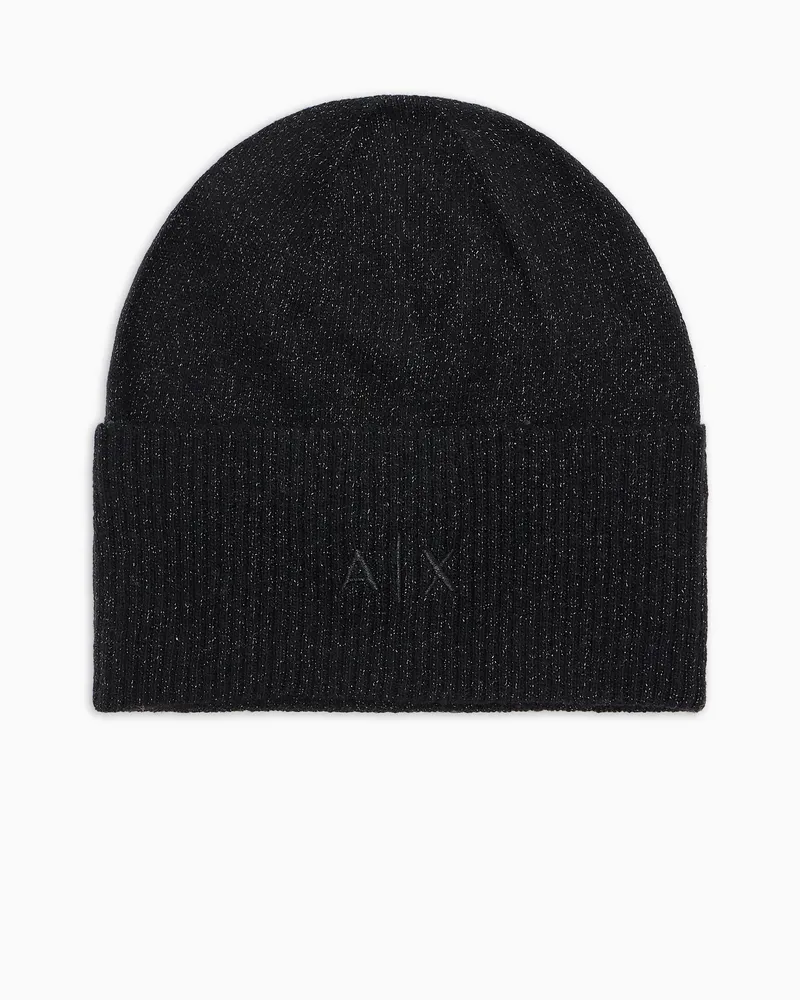 Armani Exchange Beanies Schwarz