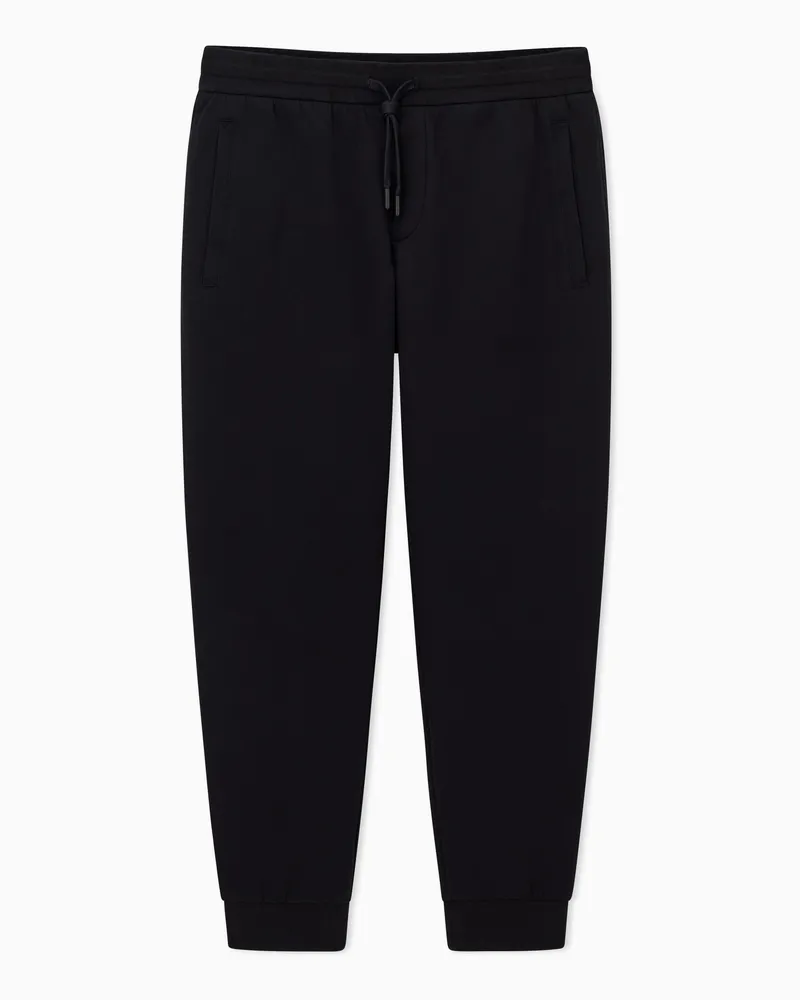 Armani Exchange Jogger pants with logo on the back Schwarz