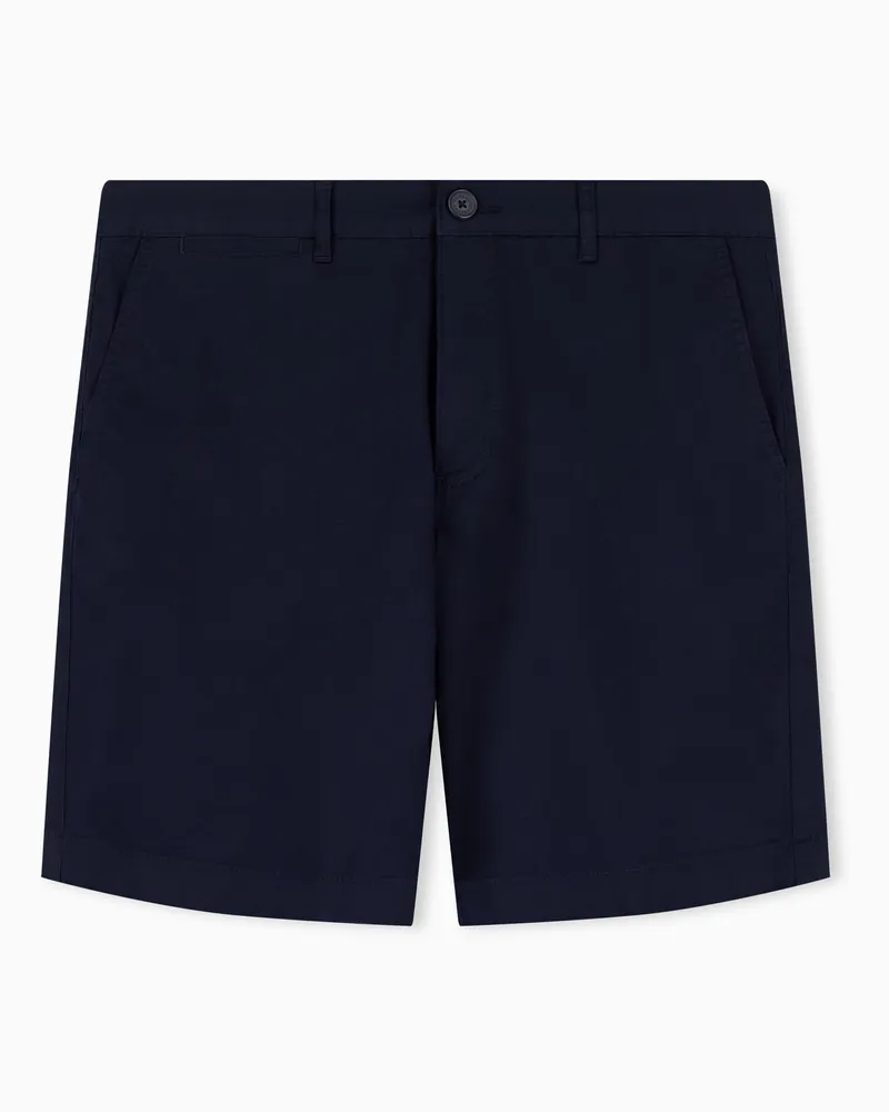 Armani Exchange Bermuda shorts in cotton Marineblau