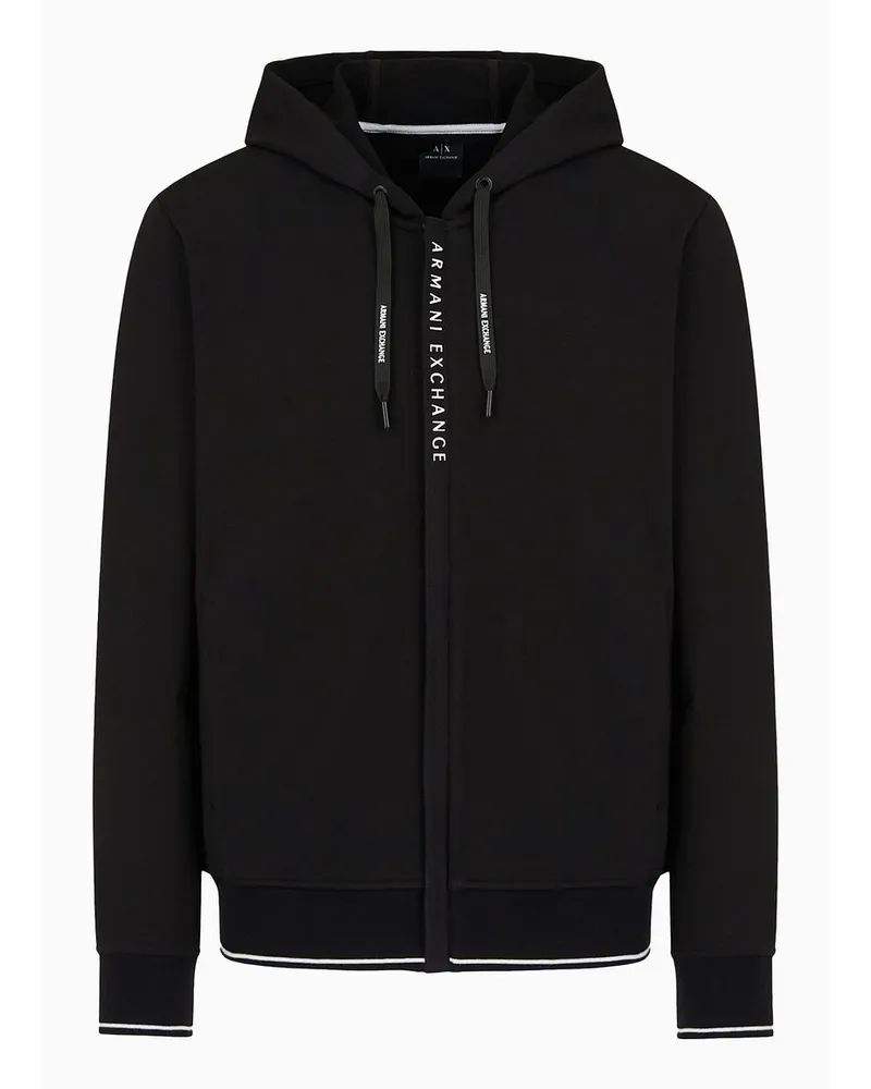 Armani Exchange Kapuzenpullover Schwarz