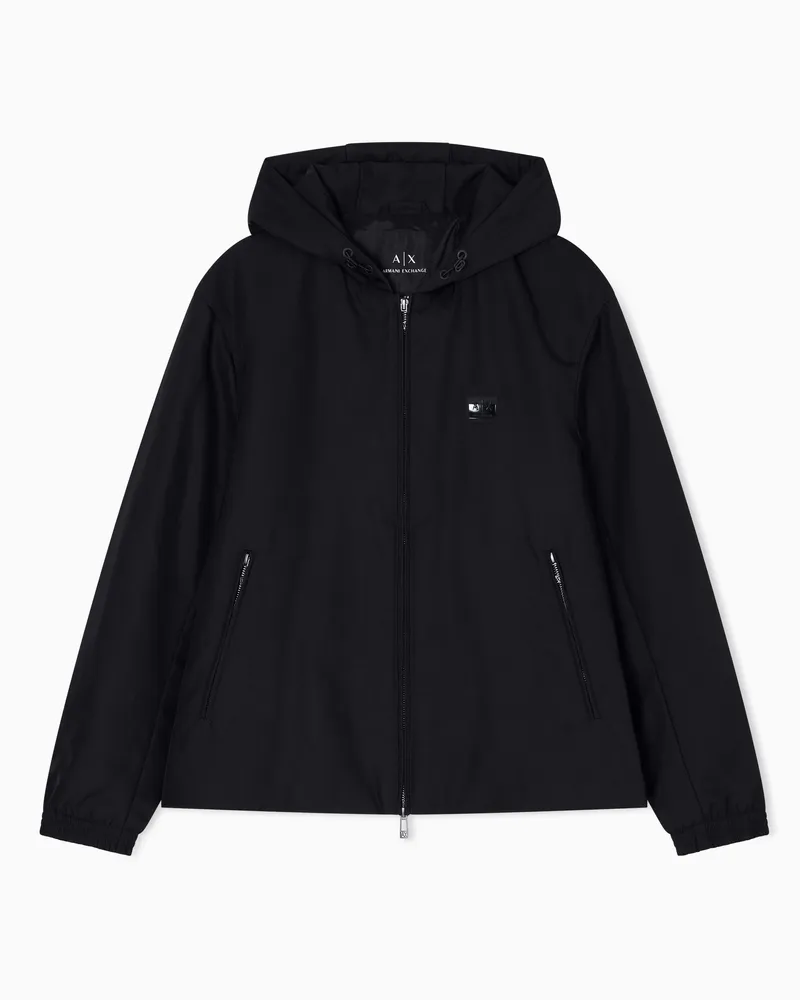 Armani Exchange Kapuzenjacke Schwarz