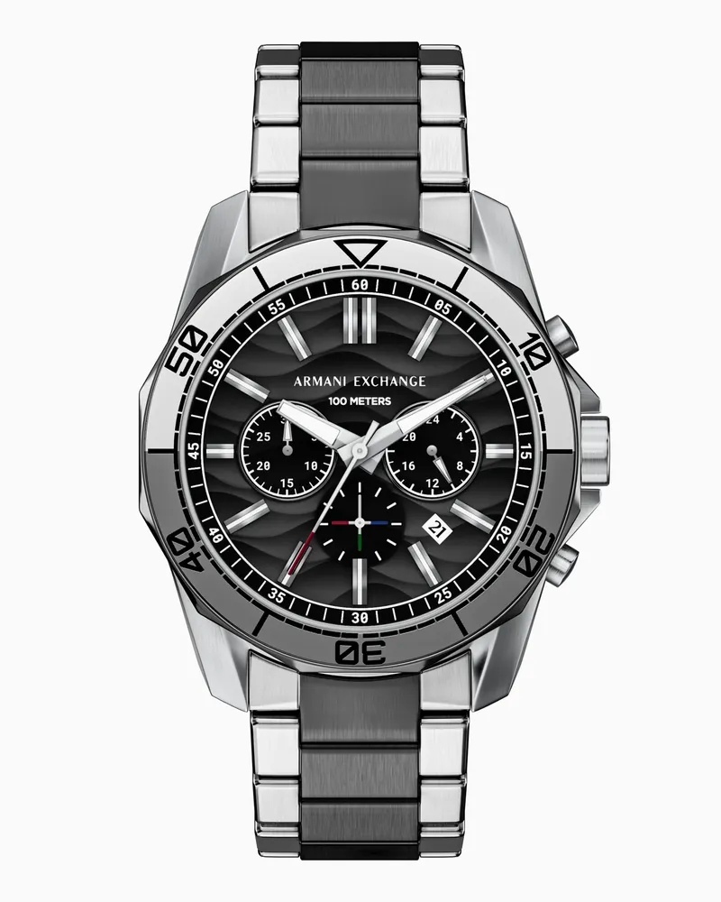 Armani Exchange Quarz-Chronograph-Uhr Mehrfarbig