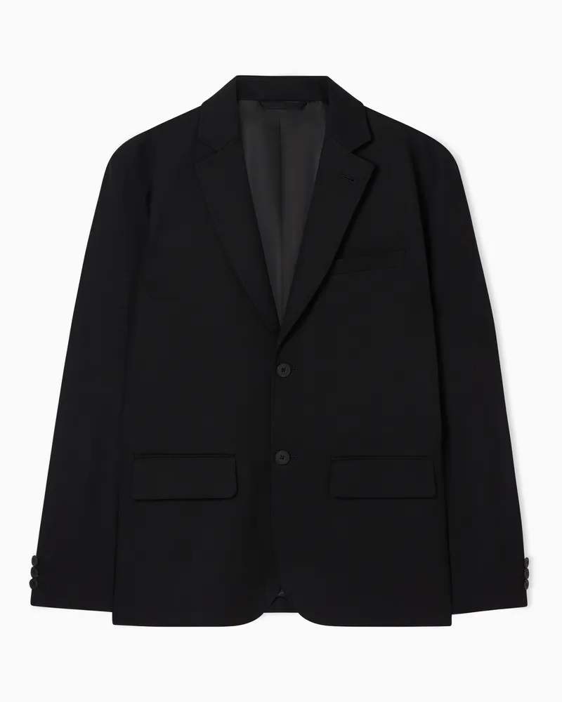 Armani Exchange Technical fabric jacket Schwarz