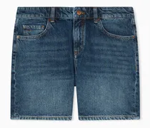Baumwoll-Denim-Shorts
