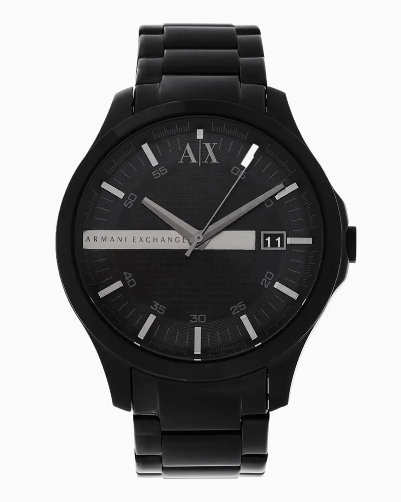 Armani Exchange Dreizeigeruhr mit Stahlarmband Mehrfarbig