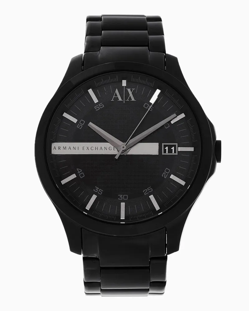 Armani Exchange Dreizeigeruhr mit Stahlarmband Mehrfarbig