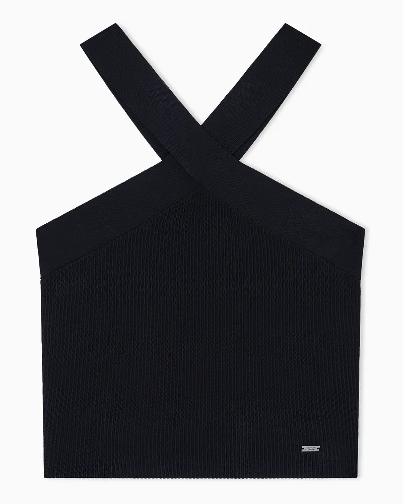 Armani Exchange Stricktops Schwarz