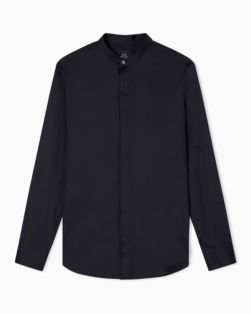 Armani Exchange Klassische Hemden Schwarz