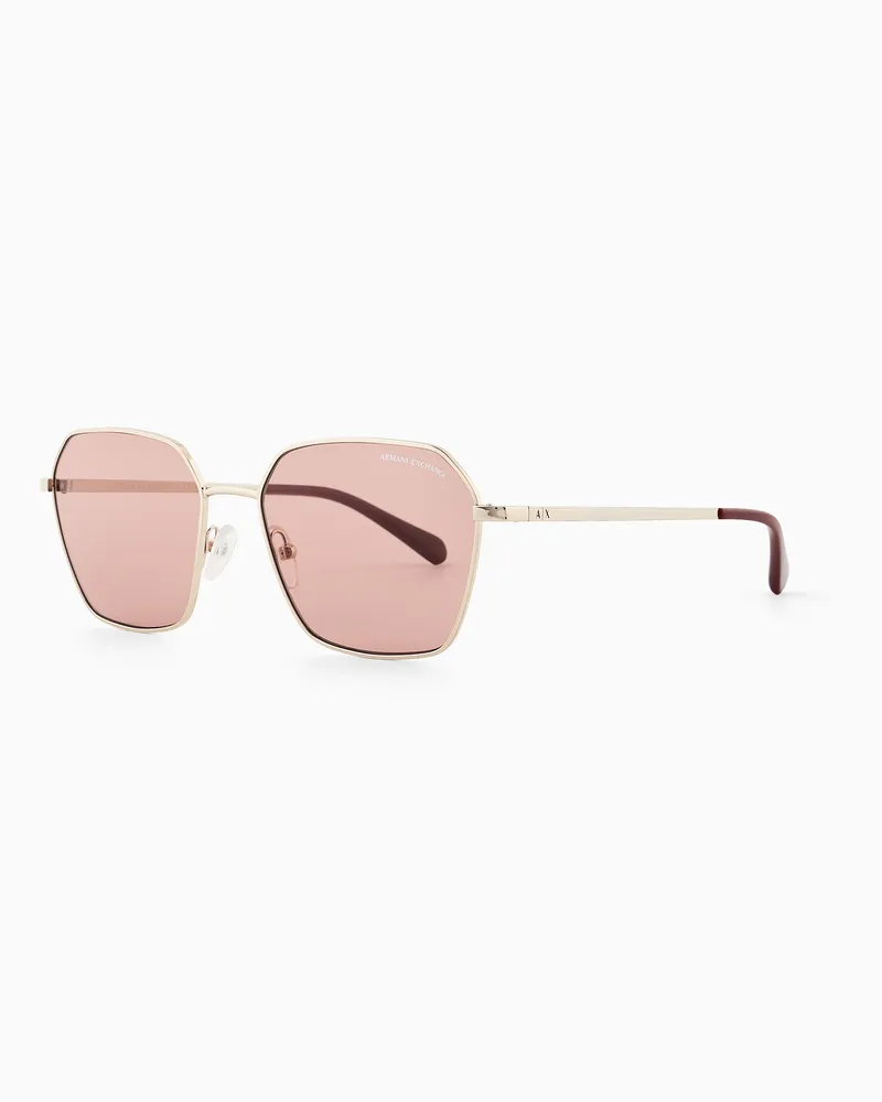 Armani Exchange Sonnenbrillen Goldfarben