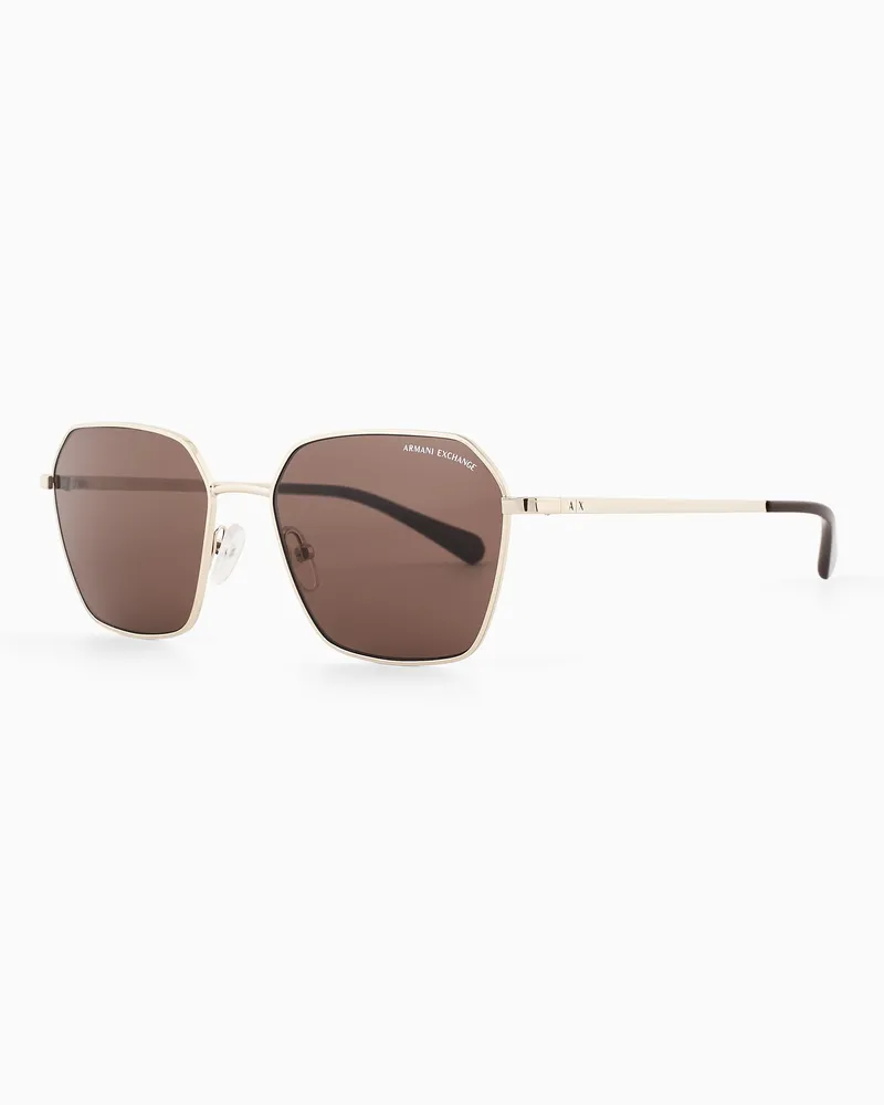 Armani Exchange Sonnenbrillen Goldfarben