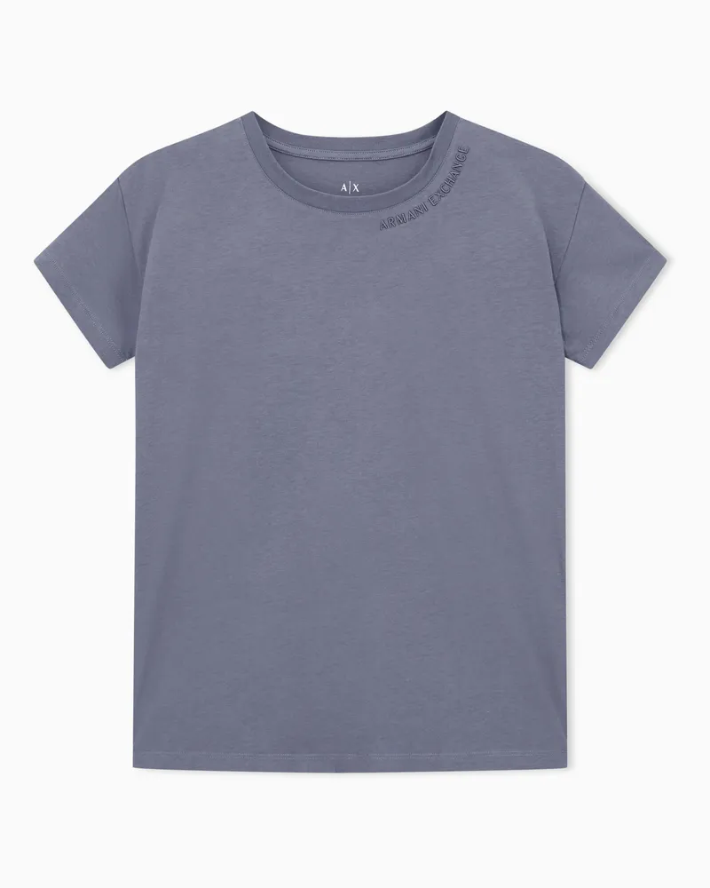 Armani Exchange Relaxed Fit T-Shirts Grau