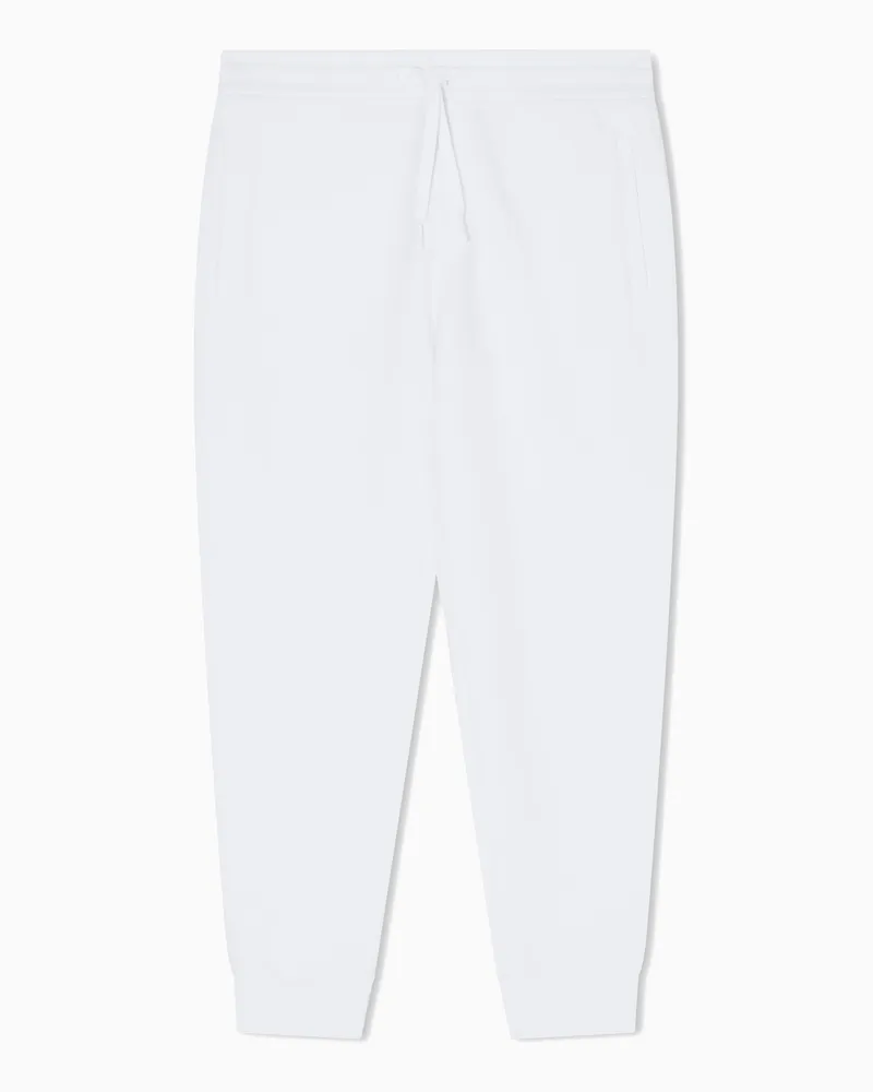 Armani Exchange Jogger pants with logo on the back Weiß