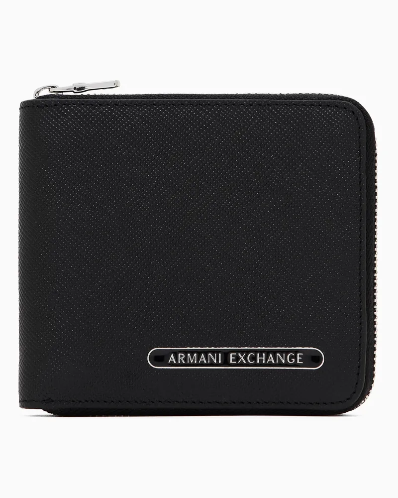 Armani Exchange Portemonnaies Schwarz