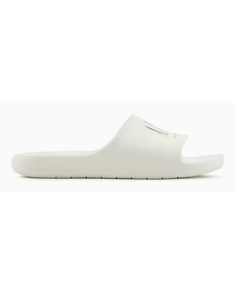 Armani Exchange Slides Weiss